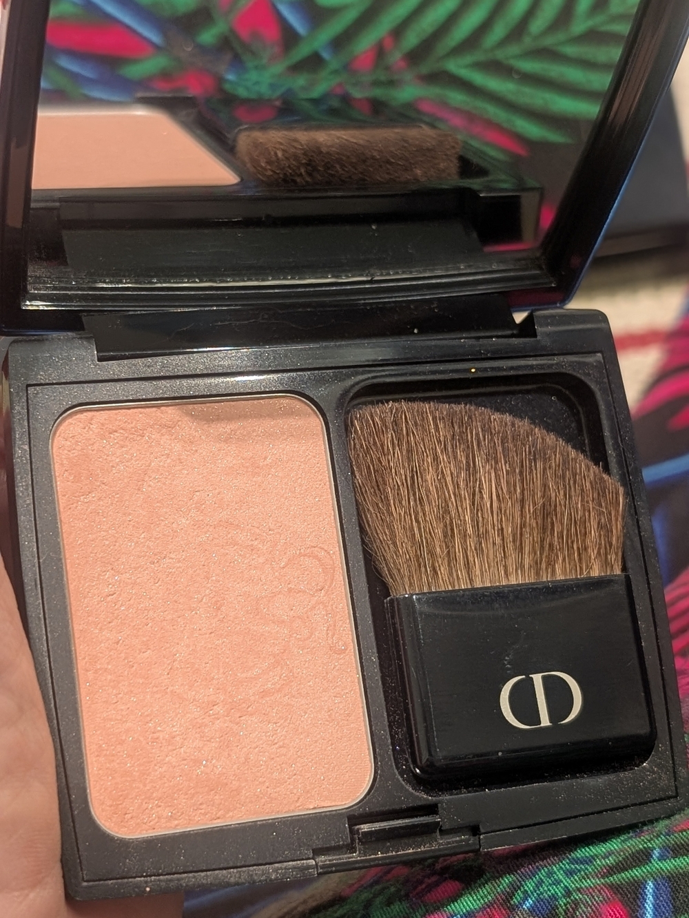 Dior Powder Blush in Soft Peach with Brush
